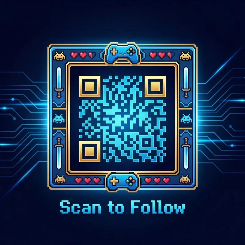 黄色仓库公众号二维码